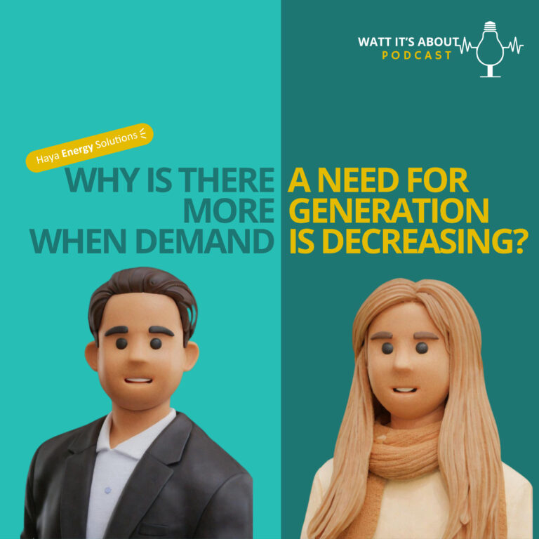 E02-EN. Why is there a need for more generation when demand is decreasing?