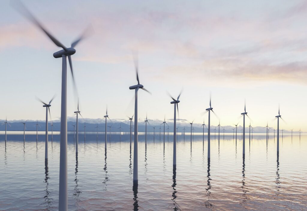 Wind farm - generators